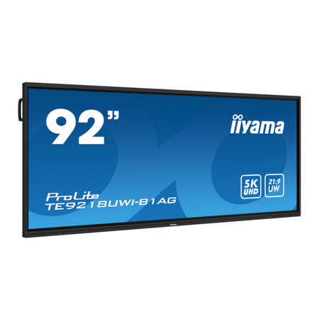 Ultraszeroki monitor interaktywny iiyama TE9218UWI-B1AG 92" Android 13 8gb ram 21:9