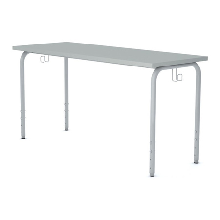 Zestaw 1x Stół SIMPLE Prostokąt 130cm regulowany + 2x krzesło CLASSIC