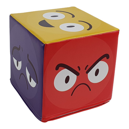 Kostka do gry Emocje - kształtka rehabilitacyjna