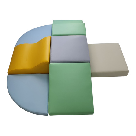 Zestaw wyspa malucha - kształtki rehabilitacyjne