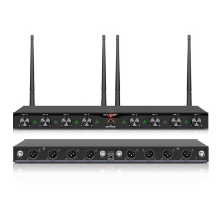 Mikrofony bezprzewodowe Shudder SDR1084 - 8 x nagłowny