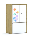 Regał Blox Ocean 70 3P 2F2 ze skrzynią 706x466x1165