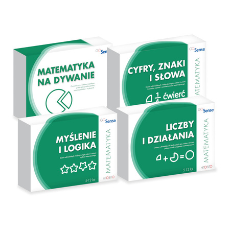 Zestaw GoSense Matematyka (Dyskalkulia) - całość - Premiera Wrzesień 2025