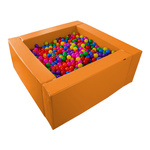 Basen z piłeczkami 1,5x1,5m wys. 45cm (1000 piłeczek)