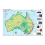 Australia - mapa fizyczna