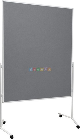 Tablica moderacyjna dwustronna tekstylna składana 120x150