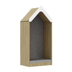 Domek tapicerowany 70 3P z daszkiem 706x466x1575