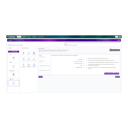 EdTool - Pakiet Nauczyciel z Klasą (licencja 24 m-ce) - tworzenie ćwiczeń z asystentem AI