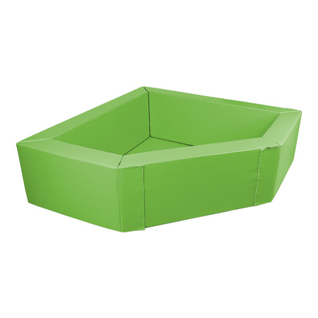 Basen narożny 2 x 2 m z ekoskóry, wysokość 60 cm