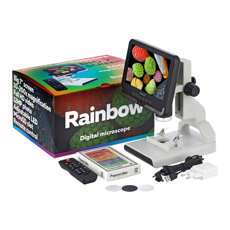Mikroskop cyfrowy Levenhuk Rainbow DM700 LCD
