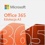 Microsoft Office 365 A3 Education Faculty - subskrypcja roczna (1 rok)