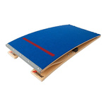 Odskocznia gimnastyczna „ STANDARD  ” z wykładziną