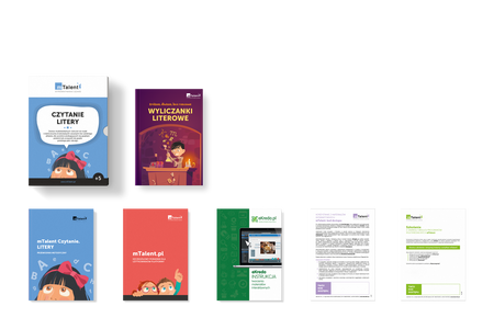 mTalent Czytanie. LITERY (wiek 5+)