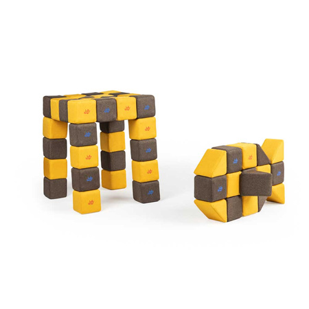 Klocki JOLLY HEAP Medium 50 sztuk