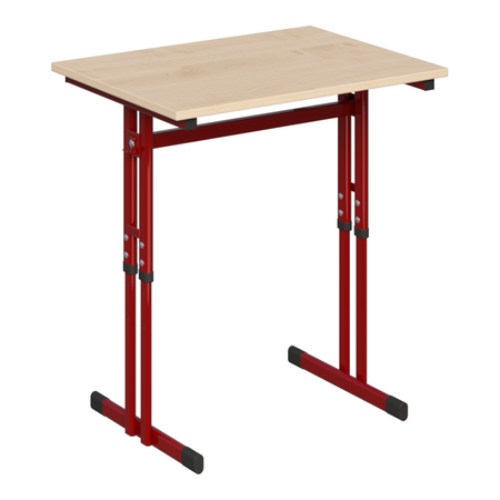 Ławka szkolna Reks 1-os. z regulacją wysokości