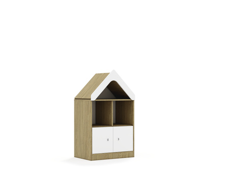 Regał Blox Base 70 2PP 2F1 z daszkiem 706x466x1223