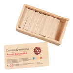 Chemiczne domino - atom i cząsteczka