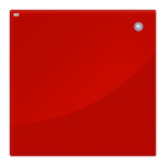 Tablica szklana magnetyczna - czerwona