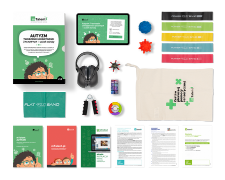 mTalent AUTYZM. Tworzenie umiejętności życiowych 11+ (z tabletem)