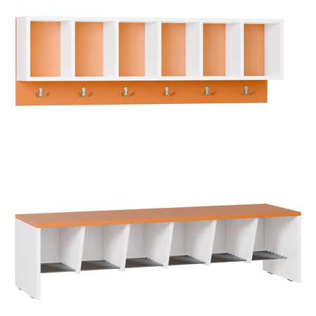 Szatnia modułowa 6-osobowa