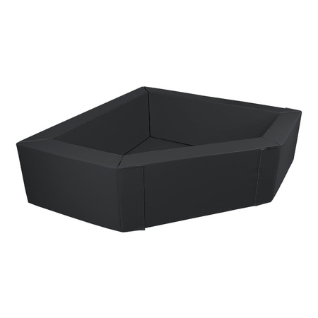 Basen narożny 2 x 2 m z ekoskóry, wysokość 60 cm