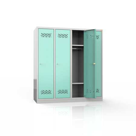 Szafka szkolna 4-drzwiowa, 4 kolumny