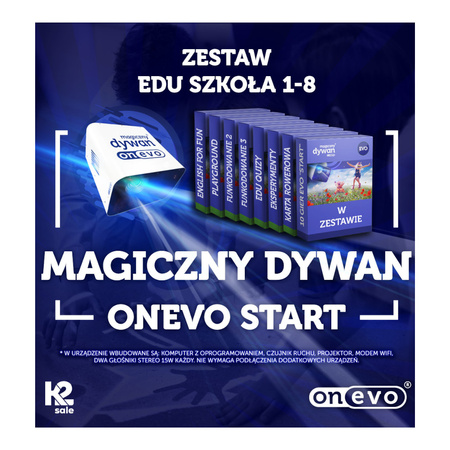 Zestaw Edu Szkoła 1-8 - Magiczny Dywan