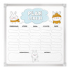 Tablica plan lekcji 40x40 cm w ramie A7 - 5 sztuk