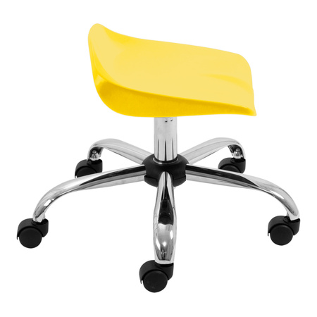 Stołek obrotowy Titan T32 - rozm. Junior kolor żółty