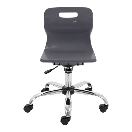 Krzesło obrotowe Titan T30 - rozm. Junior kolor grafitowy