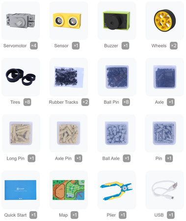 Zestaw X-KIT robotyka z drukarki 3D