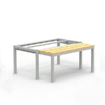 Ławka wysuwana - podstawa pod szafkę BHP