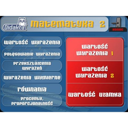 Didakta - Matematyka 2 - Algebra