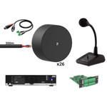 AUDAC - Zestaw radiowęzła z dzwonkiem bezstresowym