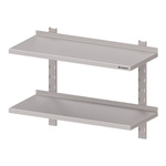 Półka wisząca, przestawna, podwójna, 1200x300x660 mm