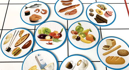 Krążki kompetencji kluczowych do maty do kodowania