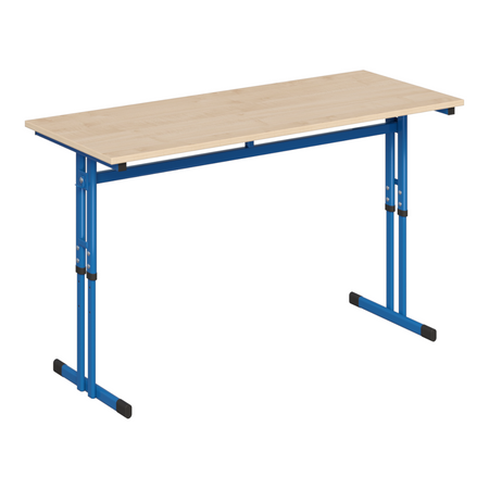 Ławka szkolna Reks 2-os. z regulacją wysokości