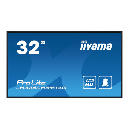 Monitor DigitalSignage iiyama LH3260HS-B1AG 32" ELED VA FHD, 500cd/m2, Android11, iisignage2, 24/7
