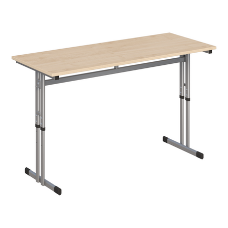 Ławka szkolna Reks 2-os. z regulacją wysokości