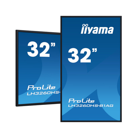Monitor DigitalSignage iiyama LH3260HS-B1AG 32" ELED VA FHD, 500cd/m2, Android11, iisignage2, 24/7