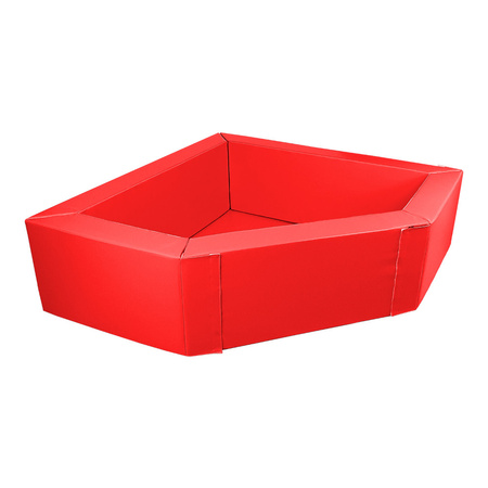 Basen narożny 2 x 2 m z ekoskóry, wysokość 60 cm