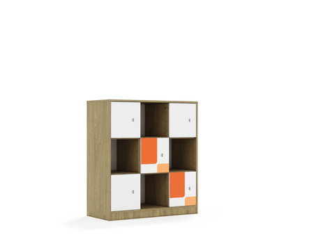 Regał Blox Pastel 110 3PP 5F1 1049x466x1165 