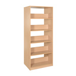 Regał biblioteczny dwustronny 4PD