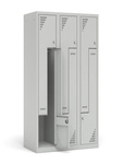 Szafka ubraniowa BHP typu L 3- kolumnowa 6- drzwiowa Modern