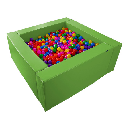Basen z piłeczkami 1,5x1,5m wys. 45cm (1000 piłeczek)