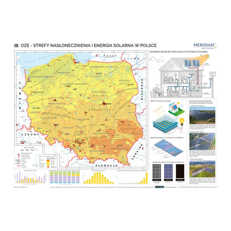 OZE - Strefy nasłonecznienia i energia solarna w Polsce