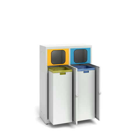 Pojemnik do segregacji odpadów 2- komorowy PD_2P
