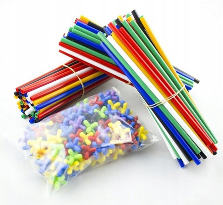 Słomki konstrukcyjne Bamp 500 elementów