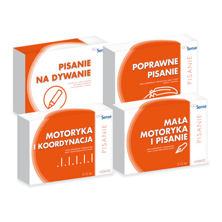 Zestaw GoSense Pisanie (Dysgrafia i Dysortografia) - całość - Premiera Wrzesień 2025