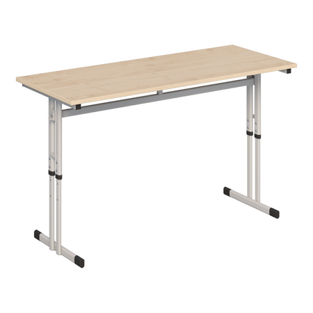 Ławka szkolna Reks 2-os. z regulacją wysokości